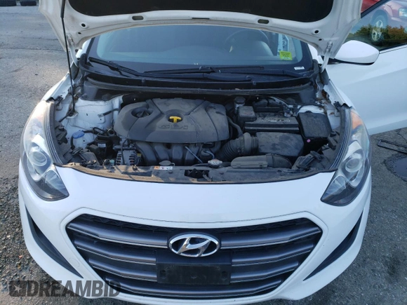 2016 Hyundai Elantra GT with VIN KMHD35LH0GU318979, listed as a Copart auction lot 77449704 with 100,229 mi miles and Salvage Title. Bid and sale history available at carsss.com. Image 12.