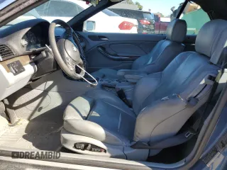 2001 BMW 3 Series 325Ci with VIN WBABS33421JY55178, listed as a Copart auction lot 84143274 with 172,653 mi miles and Salvage Title. Bid and sale history available at carsss.com. Image 7.