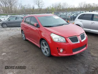 2009 Pontiac Vibe GT z VIN 5Y2SR670X9Z454904, wystawiony jako IAAI lot #42065809 z przebiegiem 151 055 mil mil oraz . Historia ofert i sprzedaży dostępna na DreamBid. Obrazek 1.