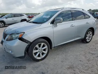 2012 Lexus RX 350 with VIN 2T2ZK1BA6CC067060, listed as a Copart auction lot 61876915 with 202,055 mi miles and Salvage title. Bid and sale history available at DreamBid. Image 1.