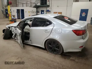 2008 Lexus IS 250 with VIN JTHCK262X85022998, listed as a Copart auction lot 54437675 with 205,216 mi miles and Non repairable. Bid and sale history available at DreamBid. Image 2.