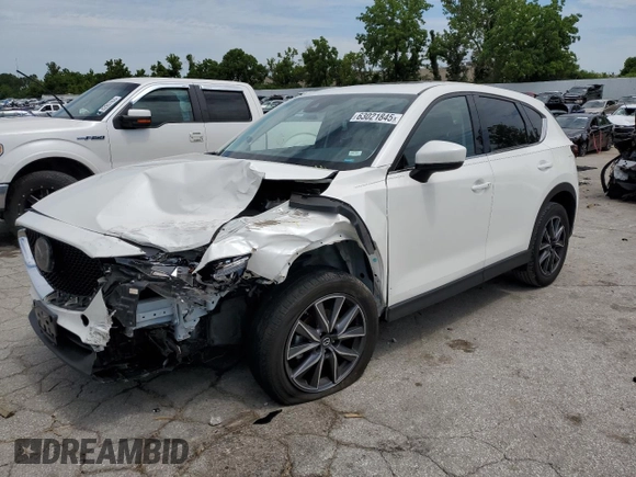 2018 Mazda CX-5 Grand Touring with VIN JM3KFBDM7J0302037, listed as a Copart auction lot 63021845 with Not provided miles and Salvage title. Bid and sale history available at DreamBid. Image 1.