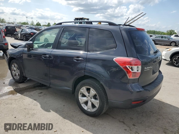 2014 Subaru Forester Premium with VIN JF2SJAEC5EH462529, listed as a Copart auction lot 54244395 with 92,293 mi miles and Salvage title. Bid and sale history available at DreamBid. Image 2.