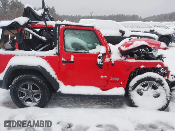 2018 Jeep Wrangler Sport S with VIN 1C4GJXAG4JW255734, listed as a IAAI auction lot 41510139 with Not Provided miles and . Bid and sale history available at DreamBid. Image 13.