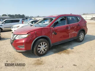2017 Nissan Rogue S with VIN JN8AT2MT6HW403702, listed as a Copart auction lot 46864555 with 66,035 mi miles and Salvage Title. Bid and sale history available at carsss.com. Image 1.