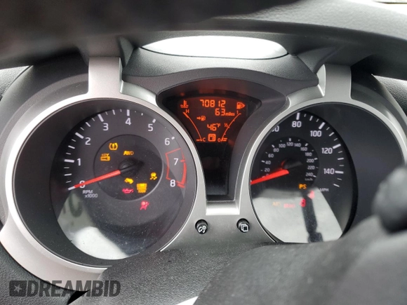 2013 Nissan Juke SV with VIN JN8AF5MV0DT228935, listed as a Copart auction lot 44657985 with 70,812 mi miles and Salvage Title. Bid and sale history available at carsss.com. Image 9.