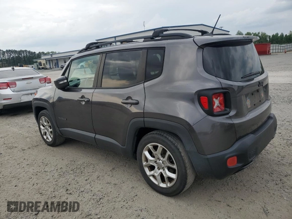 2017 Jeep Renegade Latitude with VIN ZACCJABB9HPF00162, listed as a Copart auction lot 54397465 with 169,661 mi miles and Clean Title. Bid and sale history available at carsss.com. Image 2.