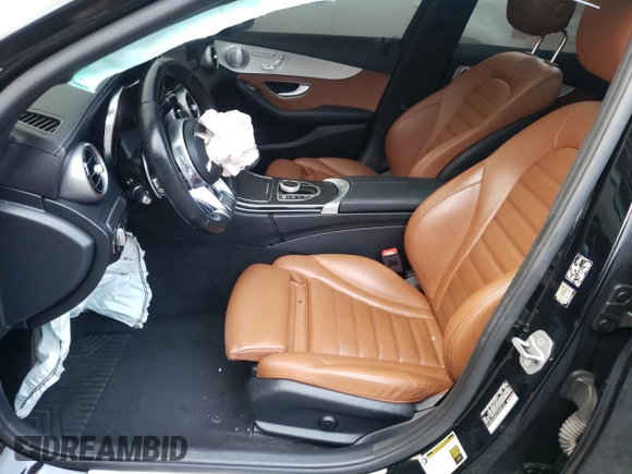 2020 Mercedes-Benz C 43 AMG with VIN W1KWF6EB2LR595722, listed as a Copart auction lot 86822694 with Not Provided miles and Salvage Title. Bid and sale history available at carsss.com. Image 7.