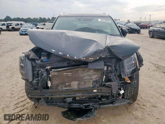 2020 Kia Telluride SX with VIN 5XYP54HCXLG052451, listed as a Copart auction lot 58738965 with 77,155 mi miles and Salvage title. Bid and sale history available at DreamBid. Image 5.