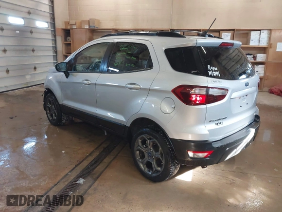 2018 Ford EcoSport SES with VIN MAJ6P1CL8JC224544, listed as a IAAI auction lot 41595620 with 57,866 mi miles and . Bid and sale history available at DreamBid. Image 3.