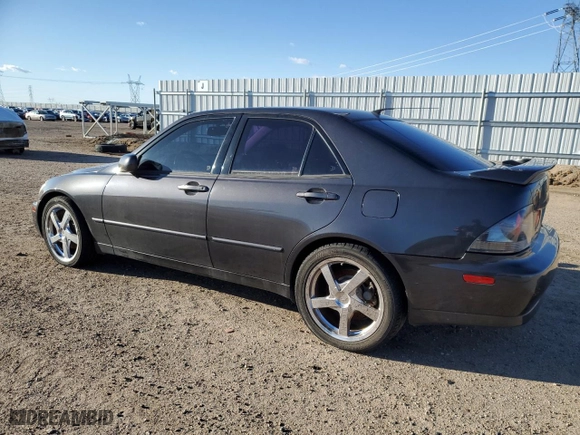 2002 Lexus IS 300 with VIN JTHBD192420048562, listed as a Copart auction lot 47886295 with 75,173 mi miles and Salvage Title. Bid and sale history available at carsss.com. Image 2.
