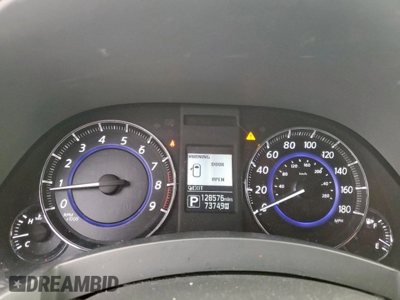 2017 Infiniti QX70 z VIN JN8CS1MU2HM143356, wystawiony jako Copart lot #48197395 z przebiegiem 128 576 mil mil oraz Szkoda całkowita • Salvage title. Historia ofert i sprzedaży dostępna na DreamBid. Obrazek 9.