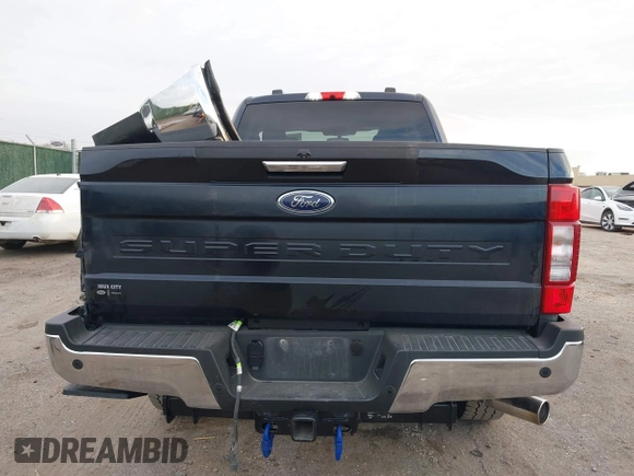 2021 Ford Super Duty F-250 SRW XL with VIN 1FT7X2B65MEC48955, listed as a IAAI auction lot 38286517 with 41,205 mi miles. Bid and sale history available at carsss.com. Image 16.