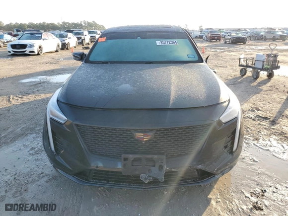 2020 Cadillac CT6 Premium Luxury AWD with VIN 1G6KE5RS1LU111099, listed as a Copart auction lot 85772394 with NaN miles and Salvage Title. Bid and sale history available at carsss.com. Image 5.