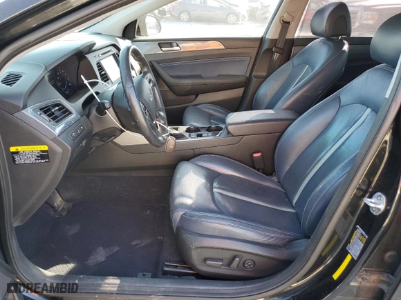 2017 Hyundai Sonata Hybrid Limited with VIN KMHE34L1XHA056232, listed as a Copart auction lot 74607334 with 81,227 mi miles and Salvage Title. Bid and sale history available at carsss.com. Image 7.