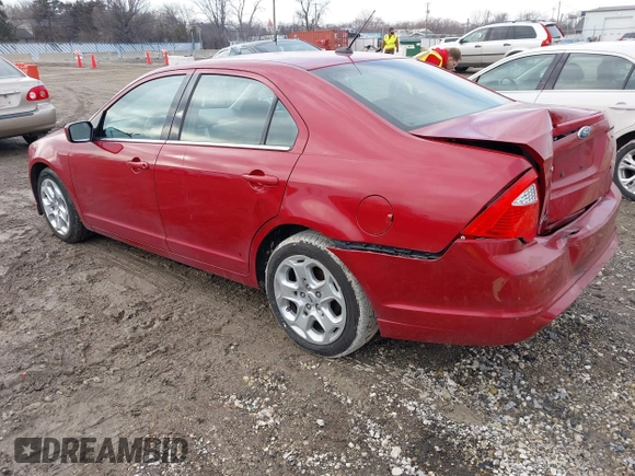 2010 Ford Fusion SE with VIN 3FAHP0HA3AR222387, listed as a IAAI auction lot 41652839 with 94,216 mi miles. Bid and sale history available at carsss.com. Image 3.