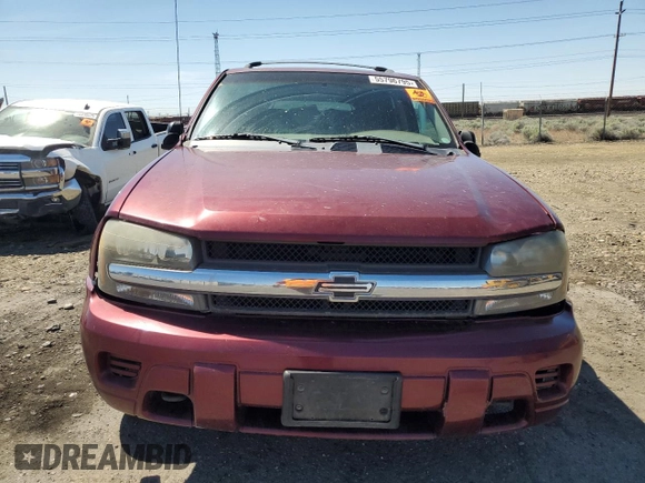 2004 Chevrolet TrailBlazer LS with VIN 1GNDT13S342444373, listed as a Copart auction lot 55796795 with 209,120 mi miles and Salvage Title. Bid and sale history available at DreamBid. Image 5.