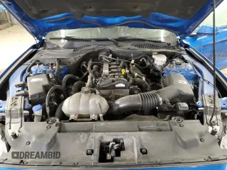 2021 Ford Mustang EcoBoost with VIN 1FA6P8TH5M5117612, listed as a Copart auction lot 45970355 with 42,379 mi miles and Salvage title. Bid and sale history available at DreamBid. Image 11.