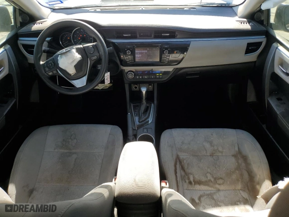 2016 Toyota Corolla L with VIN 2T1BURHEXGC640587, listed as a Copart auction lot 48701815 with 128,272 mi miles and Clean Title. Bid and sale history available at carsss.com. Image 8.