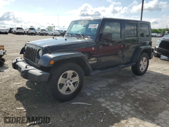 2007 Jeep Wrangler Unlimited Sahara with VIN 1J4GA59197L121262, listed as a Copart auction lot 61551685 with 233,309 mi miles and Clean title. Bid and sale history available at DreamBid. Image 1.