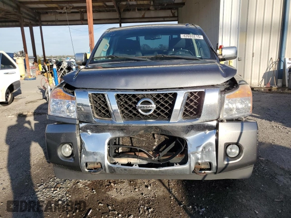 2013 Nissan Titan SL with VIN 1N6BA0EC0DN304864, listed as a Copart auction lot 42693215 with 126,047 mi miles and Salvage Title. Bid and sale history available at DreamBid. Image 5.