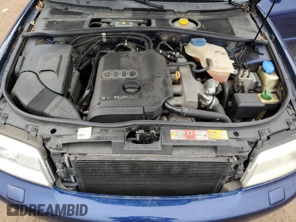 2001 Audi A4 with VIN WAUDC68D51A054972, listed as a Copart auction lot 53693395 with 149,842 mi miles and Clean title. Bid and sale history available at DreamBid. Image 11.