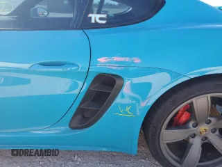 2018 Porsche Cayman S with VIN WP0AB2A84JS278422, listed as a Copart auction lot 74666364 with Not Provided miles and Non Repairable. Bid and sale history available at DreamBid. Image 12.