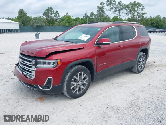 2023 GMC Acadia SLT with VIN 1GKKNMLS3PZ170569, listed as a IAAI auction lot 42111568 with 41,759 mi miles and . Bid and sale history available at DreamBid. Image 18.