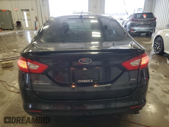 2015 Ford Fusion SE with VIN 3FA6P0H74FR294153, listed as a Copart auction lot 53846585 with 185,771 mi miles and Non Repairable. Bid and sale history available at carsss.com. Image 6.
