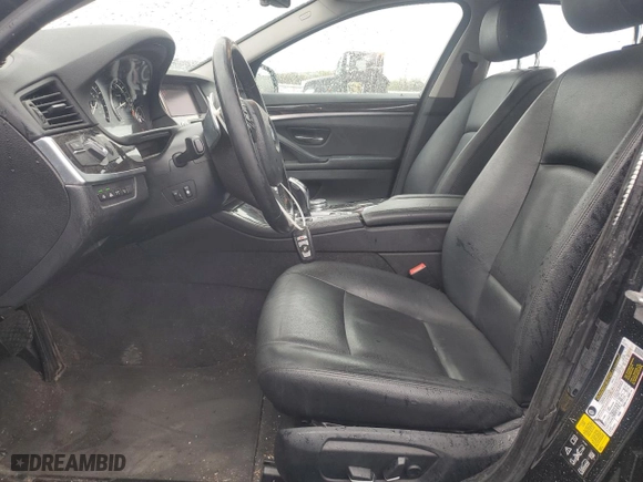 2016 BMW 5 Series 535i xDrive with VIN WBA5B3C53GG253675, listed as a Copart auction lot 52315735 with 154,156 mi miles and Salvage Title. Bid and sale history available at carsss.com. Image 7.