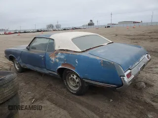 1972 Oldsmobile Cutlass with VIN 0000342571Z125711, listed as a Copart auction lot 43832295 with 59,517 mi miles and Clean Title. Bid and sale history available at DreamBid. Image 2.