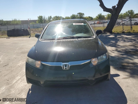 2010 Honda Civic Sdn EX-L with VIN 2HGFA1F92AH528575, listed as a Copart auction lot 49426685 with 138,447 mi miles and Salvage Title. Bid and sale history available at carsss.com. Image 5.