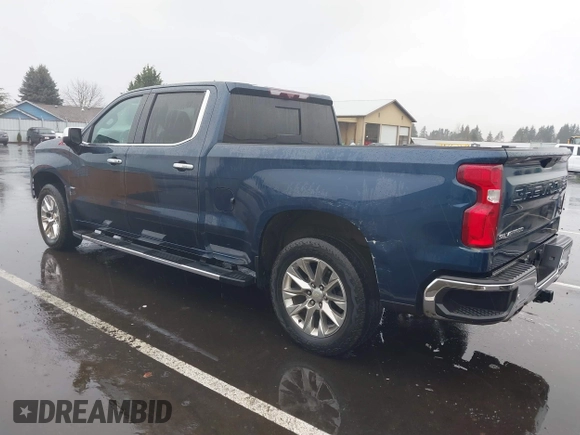 2021 Chevrolet Silverado 1500 LTZ with VIN 3GCUYGED2MG201463, listed as a IAAI auction lot 41622637 with 76,446 mi miles and . Bid and sale history available at DreamBid. Image 3.