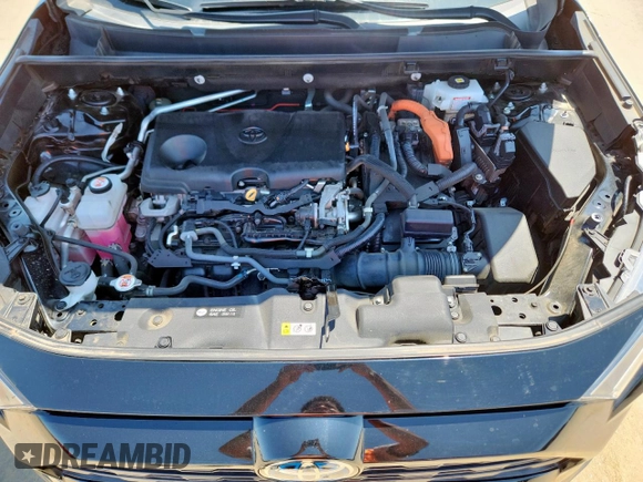 2021 Toyota RAV4 Hybrid LE with VIN 4T3LWRFV5MU049053, listed as a Copart auction lot 58598245 with 55,179 mi miles and Salvage title. Bid and sale history available at DreamBid. Image 12.