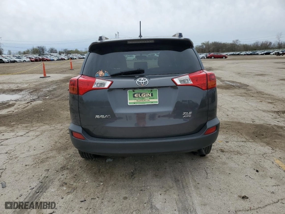 2013 Toyota RAV4 XLE with VIN JTMRFREVXDD015103, listed as a Copart auction lot 51868385 with 215,108 mi miles and Clean Title. Bid and sale history available at carsss.com. Image 6.