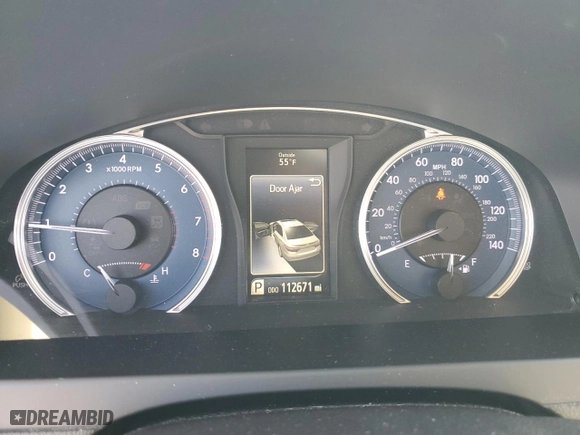 2015 Toyota Camry XLE with VIN 4T4BF1FK0FR516514, listed as a Copart auction lot 50070355 with 112,671 mi miles and Salvage Title. Bid and sale history available at carsss.com. Image 9.