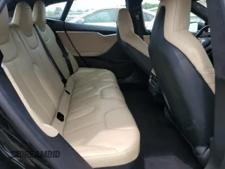 2016 Tesla Model S 70 with VIN 5YJSA1E14GF162187, listed as a Copart auction lot 59308185 with 98,088 mi miles and Salvage title. Bid and sale history available at DreamBid. Image 10.