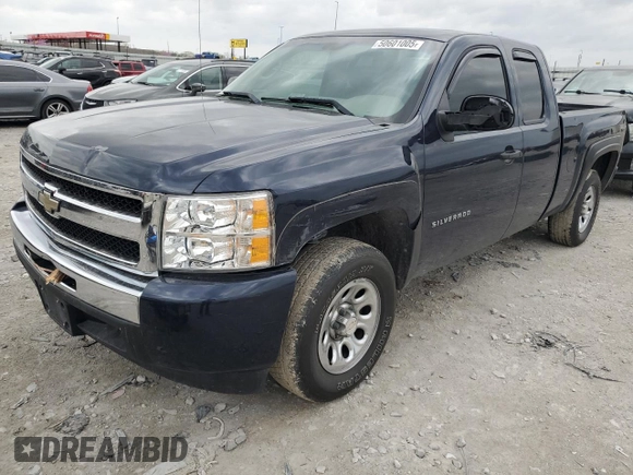 2011 Chevrolet Silverado 1500 Work Truck with VIN 1GCRCPEX7BZ182789, listed as a Copart auction lot 50601005 with 173,159 mi miles and Non Repairable. Bid and sale history available at DreamBid. Image 1.