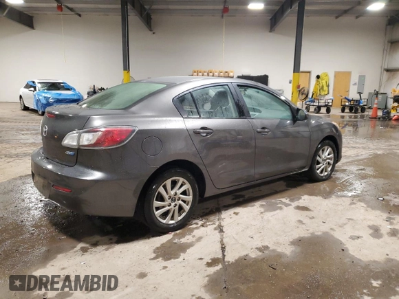 2013 Mazda 3 i Touring with VIN JM1BL1VP9D1834621, listed as a Copart auction lot 86159364 with 100,880 mi miles and Salvage Title. Bid and sale history available at DreamBid. Image 3.