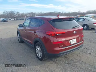 2020 Hyundai Tucson SE with VIN KM8J2CA41LU253693, listed as a IAAI auction lot 41602023 with 39,460 mi miles. Bid and sale history available at carsss.com. Image 3.