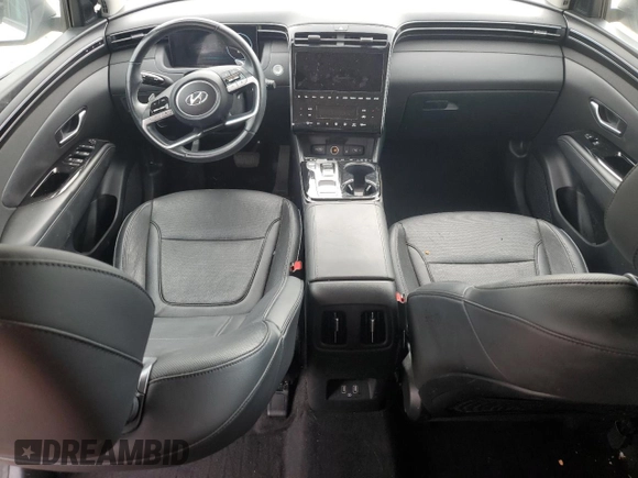2022 Hyundai Tucson Limited with VIN 5NMJE3AE2NH018122, listed as a Copart auction lot 53956045 with 75,983 mi miles and Salvage title. Bid and sale history available at DreamBid. Image 8.