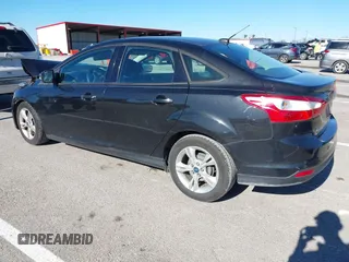 2013 Ford Focus SE with VIN 1FADP3F27DL183804, listed as a IAAI auction lot 40899670 with 66,352 mi miles. Bid and sale history available at carsss.com. Image 3.