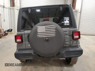 2020 Jeep Wrangler Sport S с VIN 1C4GJXAG8LW203798, выставлен на аукционе Copart как лот 52531615 с пробегом Не указан миль и Списание • Salvage title. История ставок и продаж доступна на DreamBid. Изображение 6.