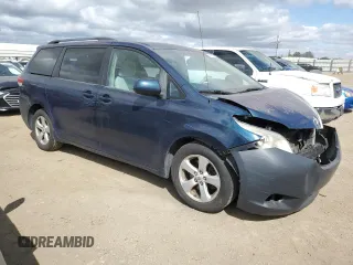 2011 Toyota Sienna LE AAS with VIN 5TDKK3DC6BS063967, listed as a Copart auction lot 56696825 with 196,679 mi miles and Salvage Title. Bid and sale history available at DreamBid. Image 4.