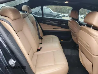 2014 BMW 7 Series 740Li with VIN WBAYE4C56ED138285, listed as a Copart auction lot 84256374 with 88,258 mi miles and Salvage Title. Bid and sale history available at carsss.com. Image 10.