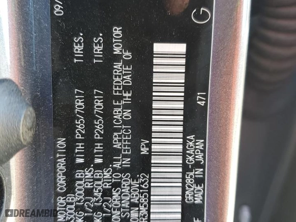 2021 Toyota 4Runner TRD Off Road with VIN JTEPU5JR3M5851632, listed as a Copart auction lot 87032204 with 38,414 mi miles and Salvage Title. Bid and sale history available at carsss.com. Image 14.