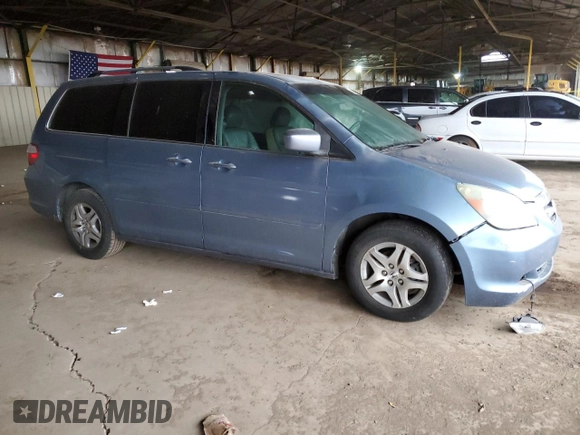 2006 Honda Odyssey EX-L with VIN 5FNRL38646B000103, listed as a Copart auction lot 49011715 with 240,268 mi miles and Salvage Title. Bid and sale history available at carsss.com. Image 4.