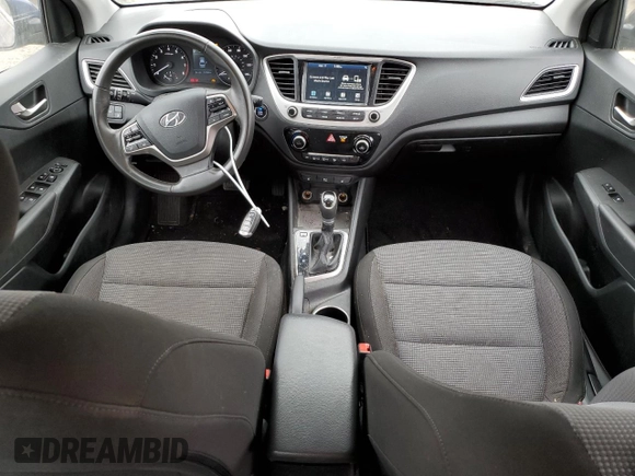 2022 Hyundai Accent Limited with VIN 3KPC34A60NE188192, listed as a Copart auction lot 44692355 with 51,752 mi miles and Salvage Title. Bid and sale history available at carsss.com. Image 8.
