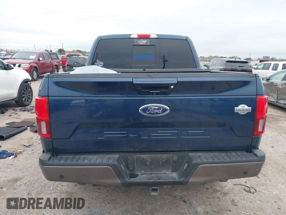 2019 Ford F-150 XL z VIN 1FTEW1C55KFD52654, wystawiony jako IAAI lot #41641091 z przebiegiem 110 107 mil mil oraz . Historia ofert i sprzedaży dostępna na DreamBid. Obrazek 16.