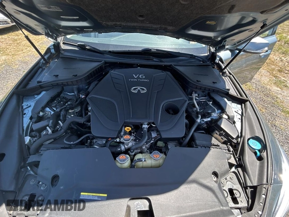2019 Infiniti Q50 3.0t LUXE with VIN JN1EV7AP5KM512847, listed as a Copart auction lot 53725145 with 88,787 mi miles and Clean Title. Bid and sale history available at carsss.com. Image 7.